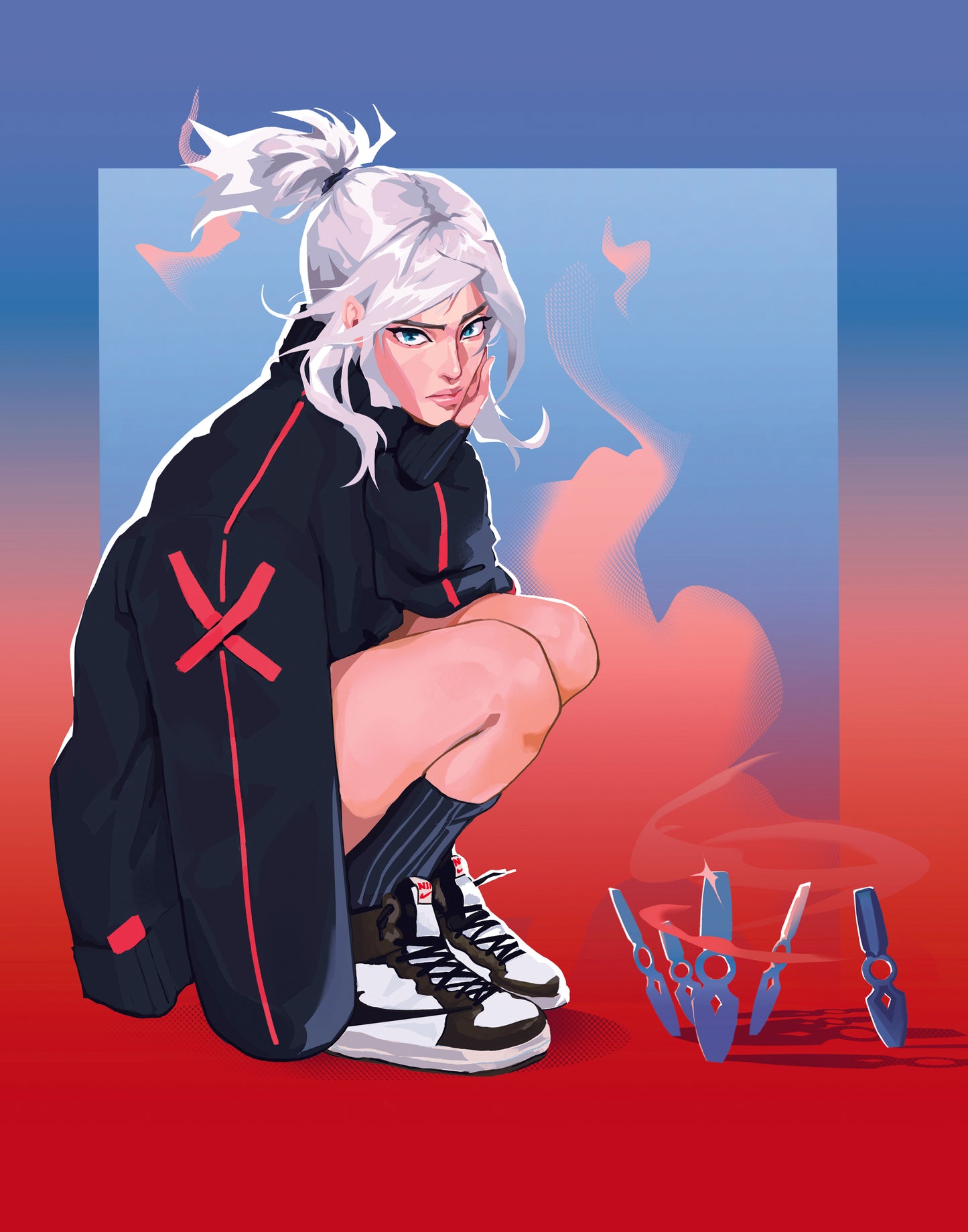 (Valorant) Jett Print