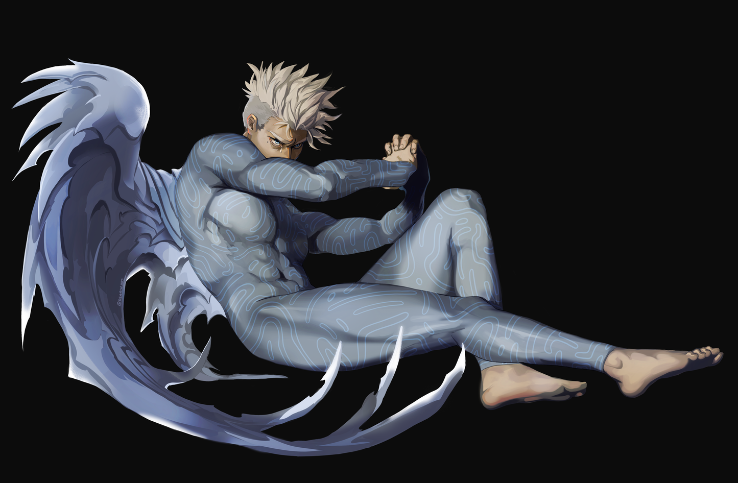 Millions Knives Fallen Angel Trigun Stampede Print