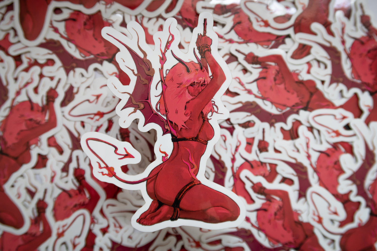 Shibari Succubus Sticker