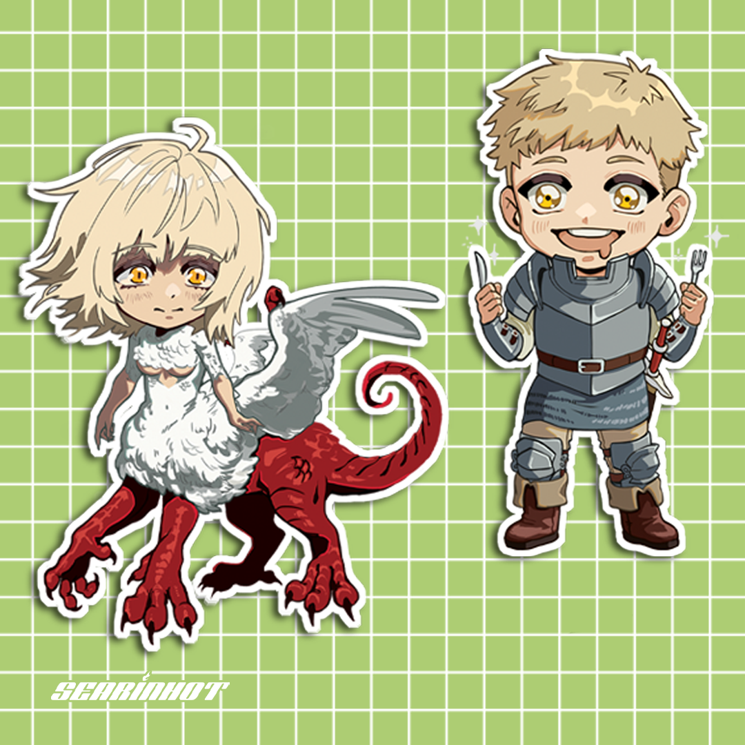 DUNGEON MESHI EPOXY & ACRYLIC CHARMS