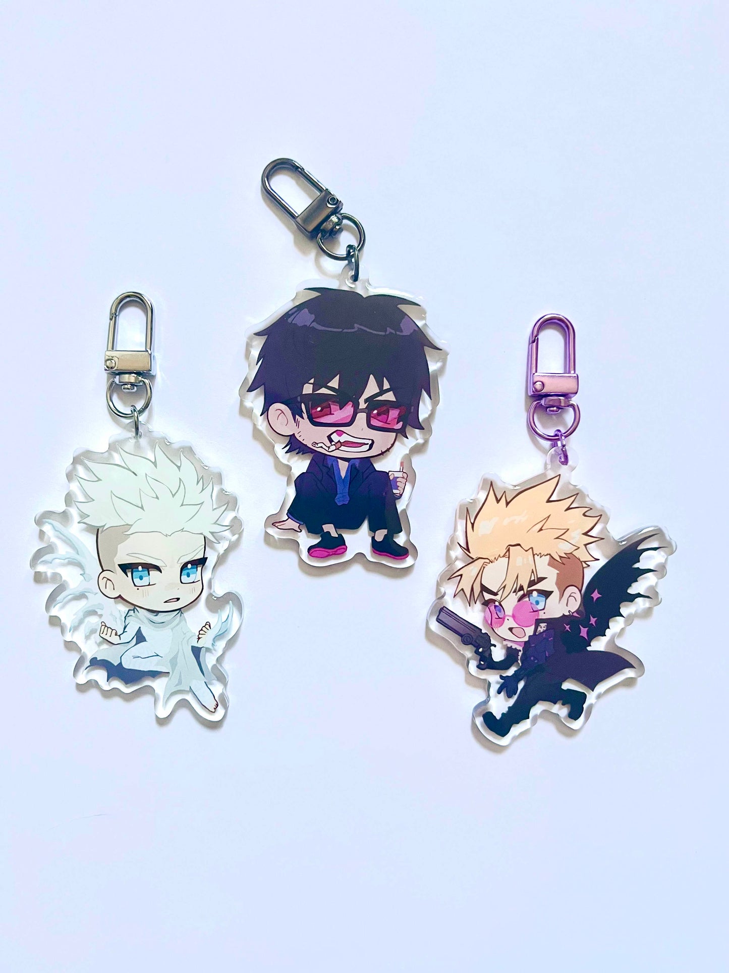 TRIGUN STAMPEDE EPOXY CHARMS