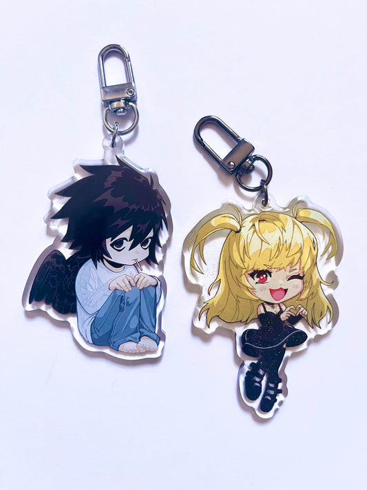 DEATHNOTE EPOXY CHARMS