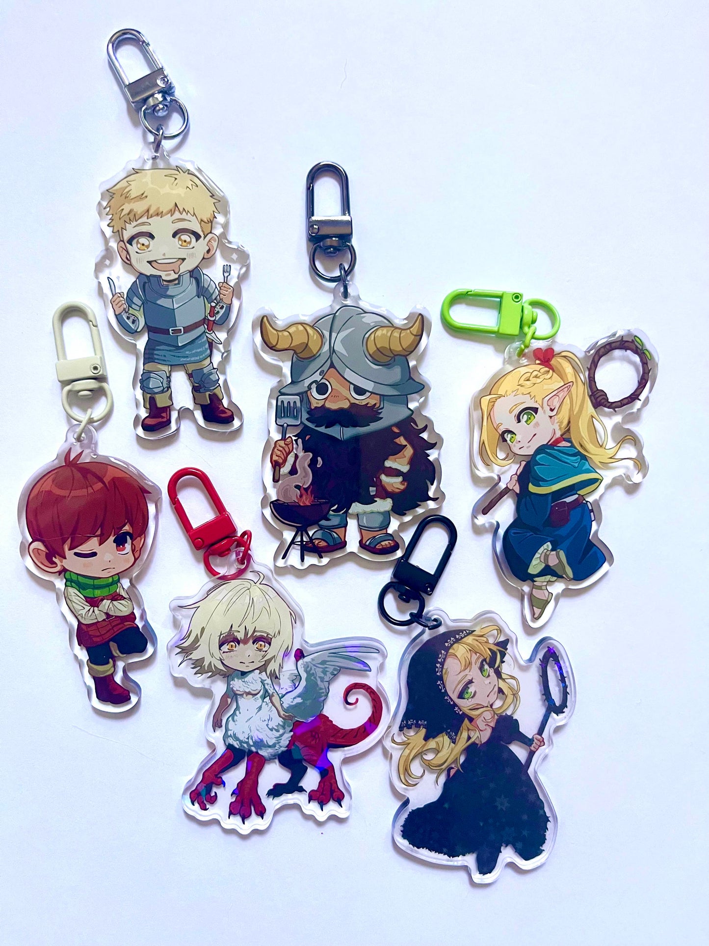 DUNGEON MESHI EPOXY & ACRYLIC CHARMS