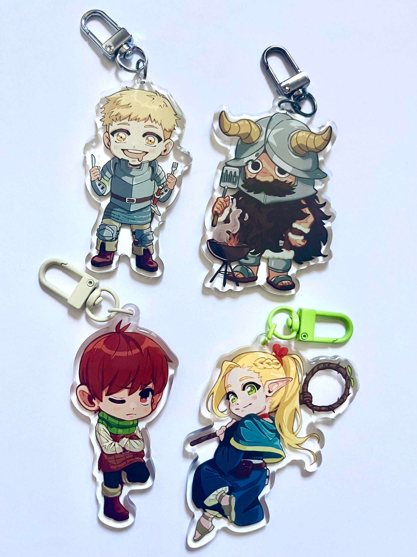 DUNGEON MESHI EPOXY & ACRYLIC CHARMS