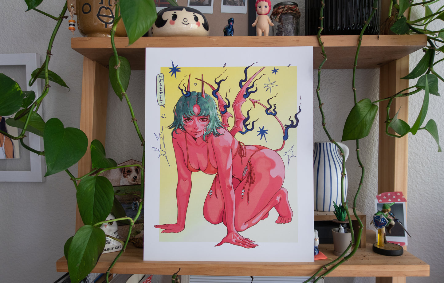 Swimsuit Succubus Print
