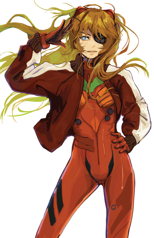 Neon Genesis Asuka Print