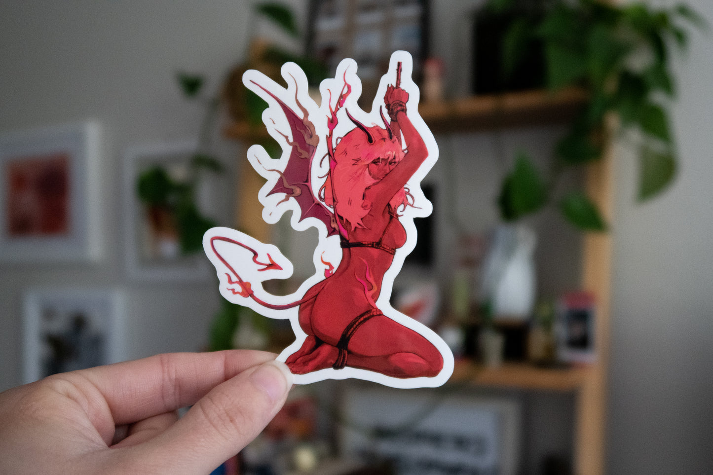 Shibari Succubus Sticker