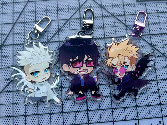 TRIGUN STAMPEDE EPOXY CHARMS